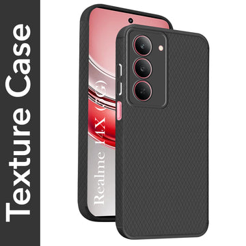 For Realme 14X Back Cover Case  (Liquid Silicone | Side Grip | Camera Protection)