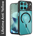 For Motorola Moto G67 Power | G57 Power Back Cover Case Lifetime Anti-Yellow Clear (Camera Protection | Side Grip | Wireless MagSafe Compatible)