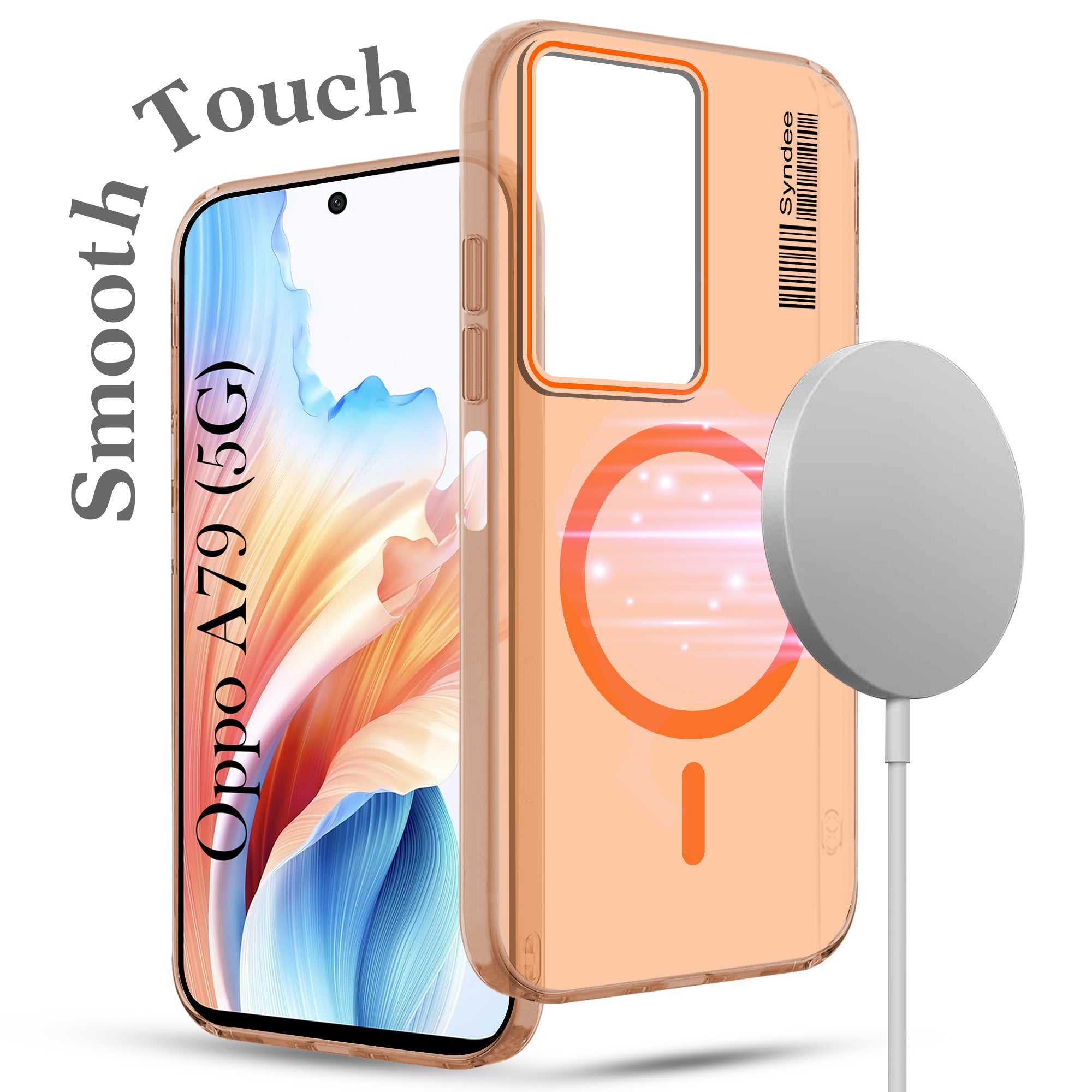 For Oppo A79 5G Back Cover Case (Soft Touch | Camera Bump Protection | MagSafe Compatible | Matte Finish)