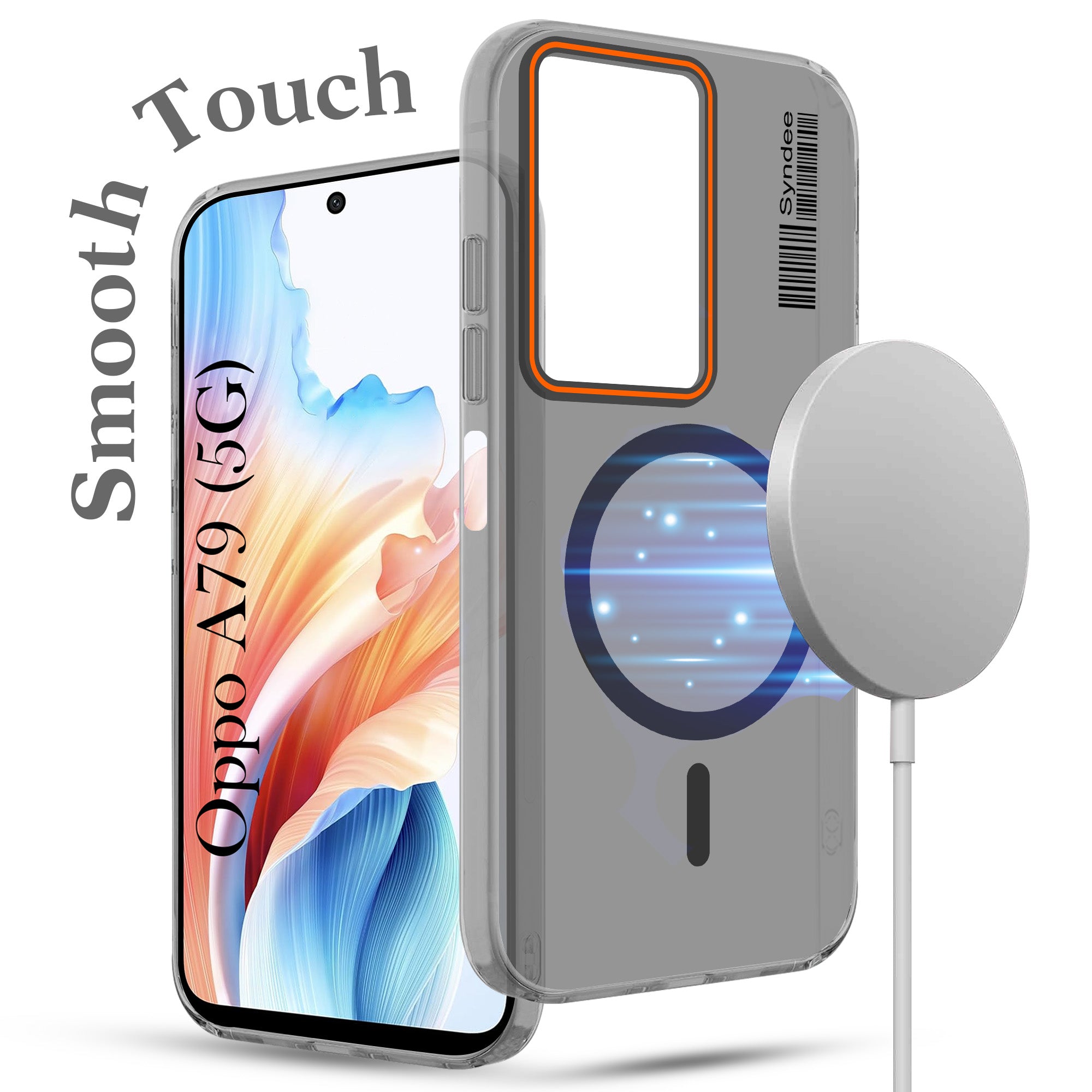 For Oppo A79 5G Back Cover Case (Soft Touch | Camera Bump Protection | MagSafe Compatible | Matte Finish)