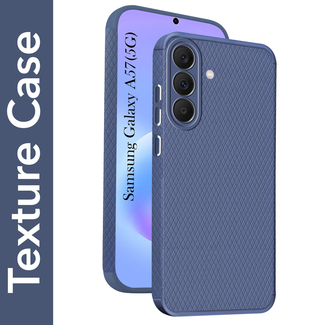 For Samsung Galaxy A57 5G Back Cover Case Liquid Silicone (Camera Protection | Side Grip Texture | Soft and Flexible)