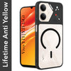 For Vivo Y11 | Vivo Y21 5G Back Cover Case Lifetime Anti-Yellow Clear (Camera Protection | Side Grip | Wireless MagSafe Compatible)