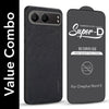 For Oneplus Nord 4 Combo (Textured Grip Design | Micro-Fiber Cloth Inside | Oleophobic Coating Screen Glass)
