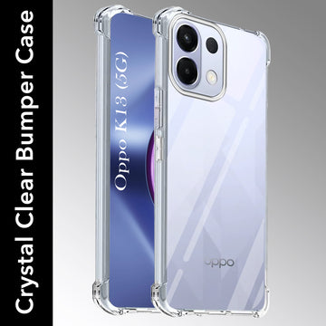 For Oppo K13 Back Cover Shockproof Crystal-Clear (Drop & Camera Protection | Hard Polycarbonate)