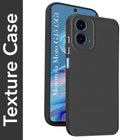 For Motorola Moto G45 Back Cover Case Liquid Silicone (Camera Protection | Side Grip Texture | Soft and Flexible)