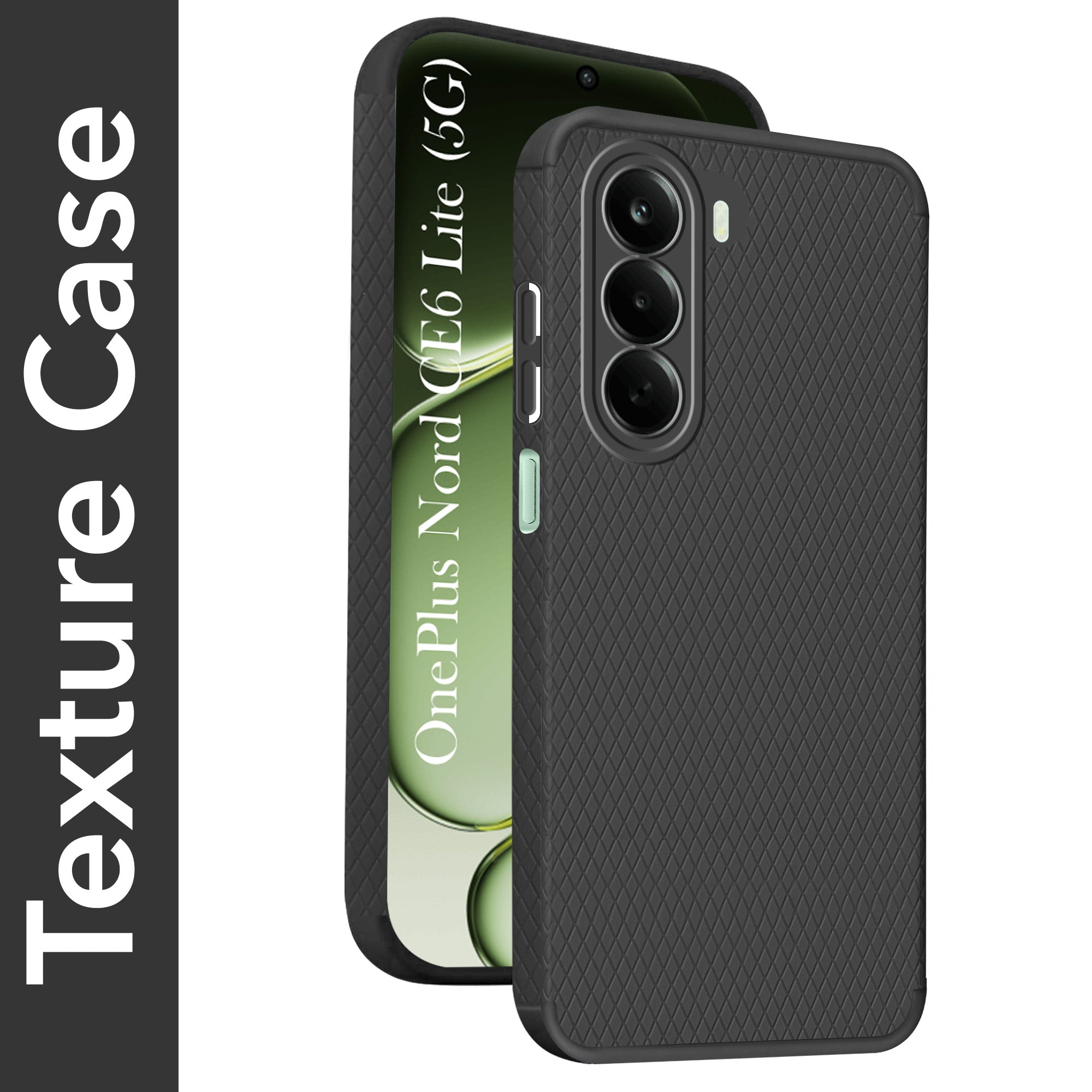 For OnePlus Nord CE 6 Lite Back Cover Case Liquid Silicone (Camera Protection | Side Grip Texture | Soft and Flexible)