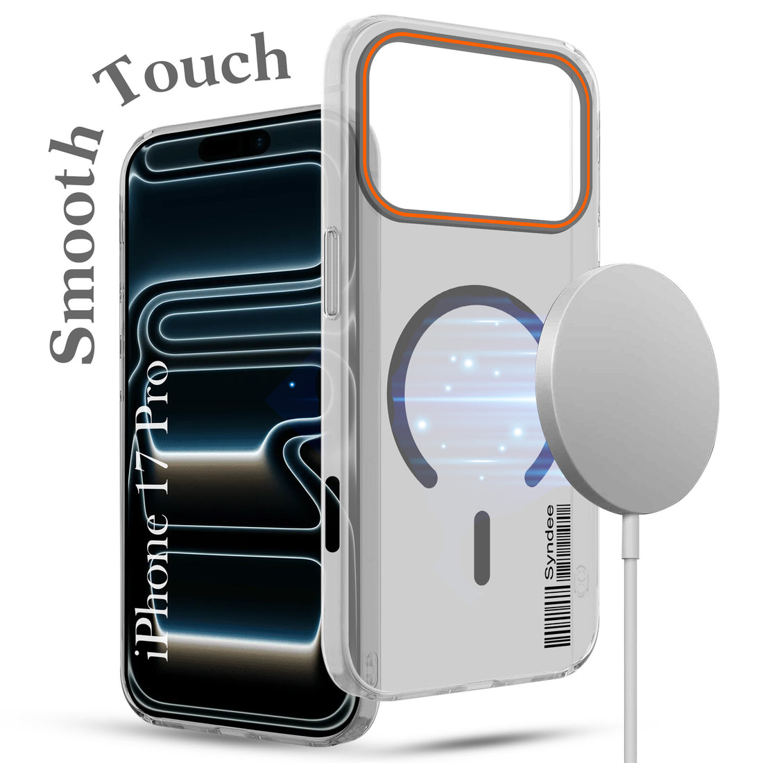 For Apple iPhone 17 Pro Back Cover Case (Soft Touch | Camera Bump Protection | MagSafe Compatible | Matte Finish)