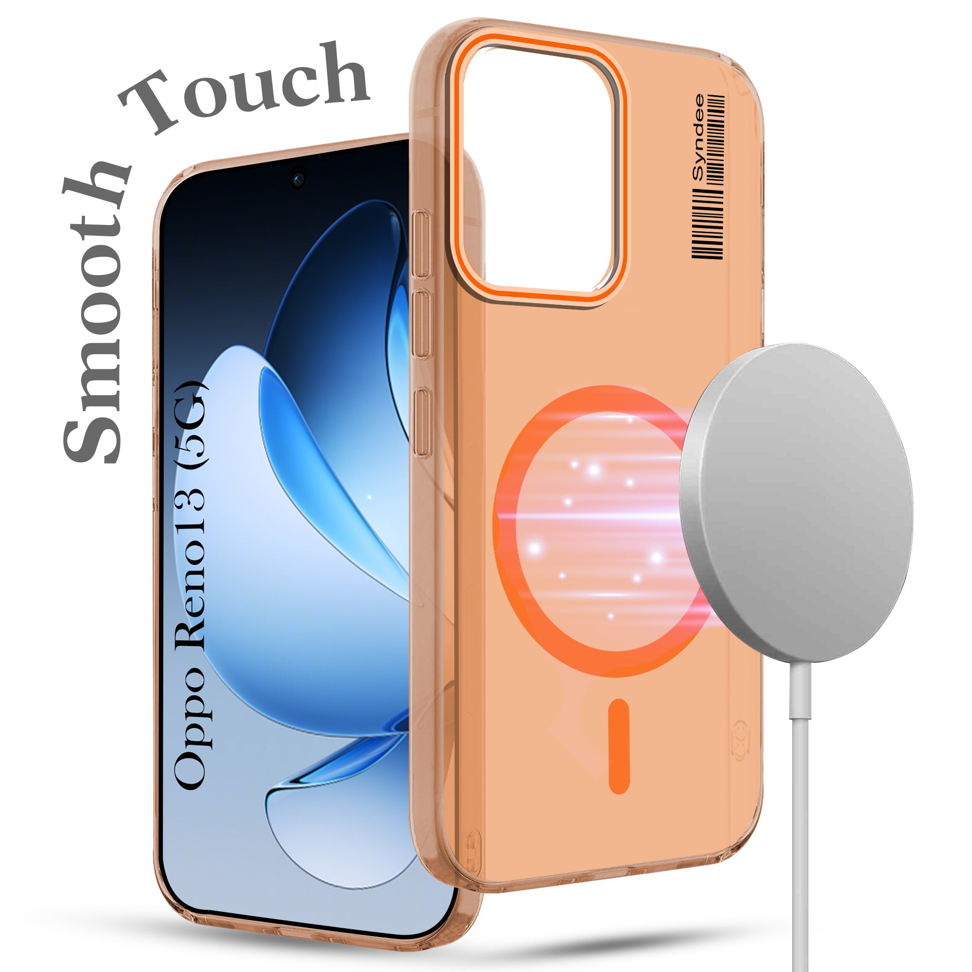 For Oppo Reno13 5G | Oppo Reno 13 5G Back Cover Case (Soft Touch | Camera Bump Protection | MagSafe Compatible | Matte Finish)