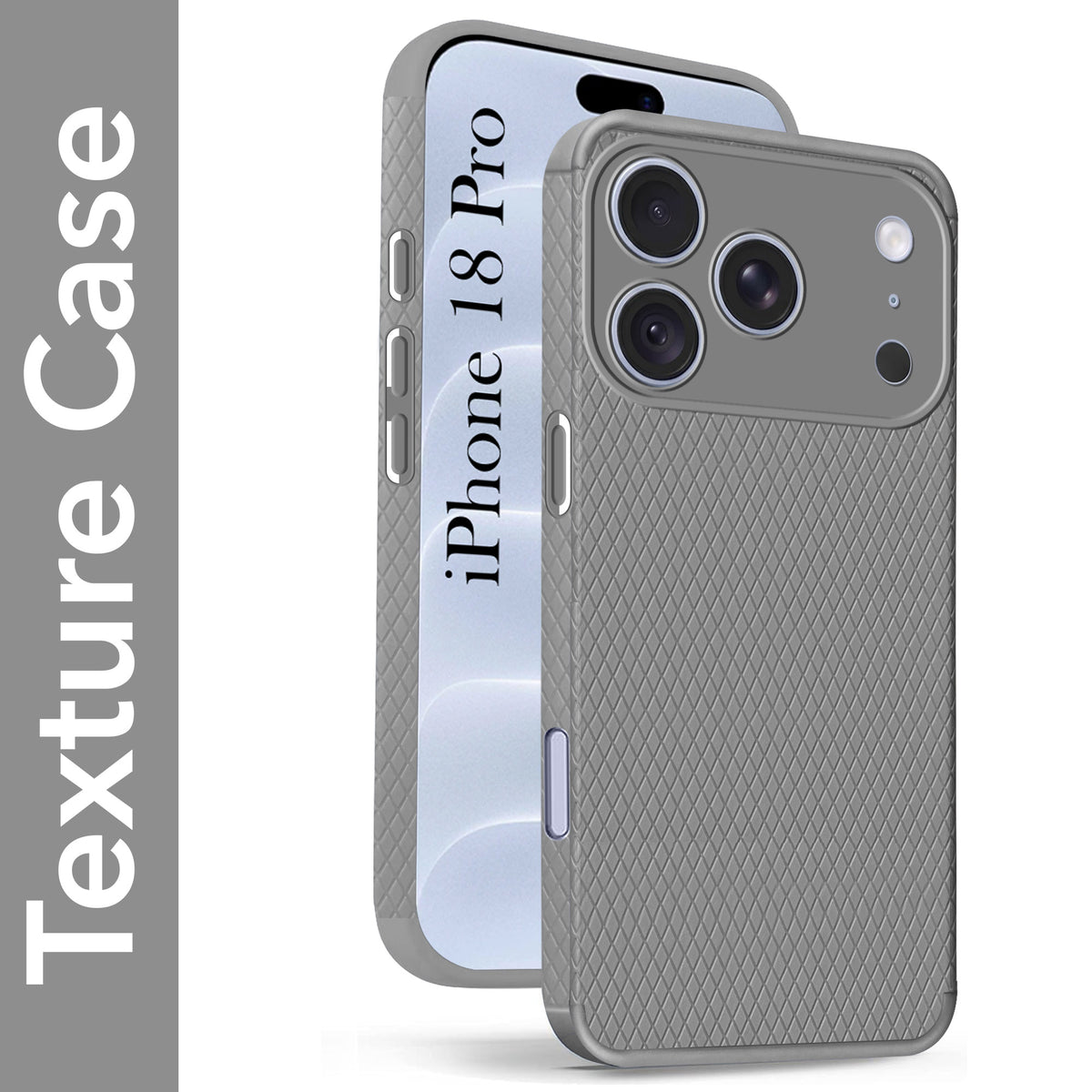 For Apple iPhone 18 Pro Back Cover Case (Liquid Silicone | Side Grip | Camera Protection)