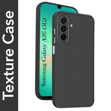 For Samsung Galaxy A26 5G Back Cover Case (Liquid Silicone | Side Grip | Camera Protection)