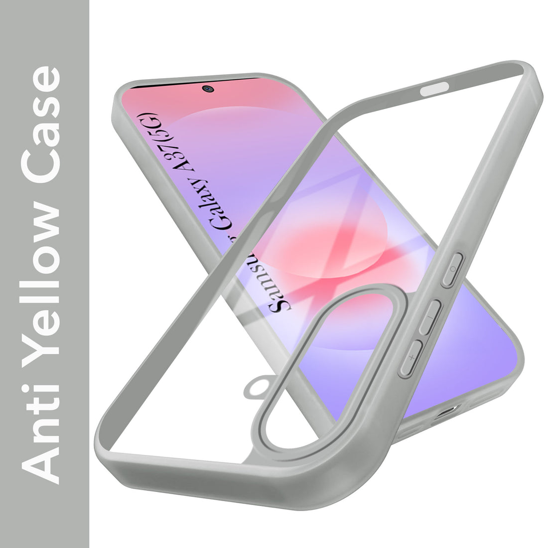 For Samsung Galaxy A37 5G Back Cover Case Ultra-Hybrid (Lifetime Anti Yellow | Anti Scratch | Crystal Clear Shockproof)