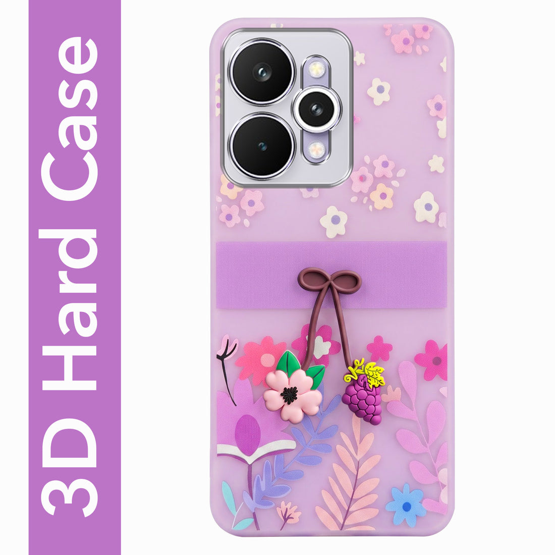 For Realme 15 Pro Back Cover Case (3D Cute Cartoons | Hard Back Side Soft | Matte Premium Finish | HD Printing)