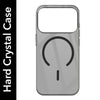 For iPhone 17 Pro | iPhone 18 Pro Back Cover Case Crystal Anti Yellow (MagSafe Wireless Charging Support |Camera Protection Bump)