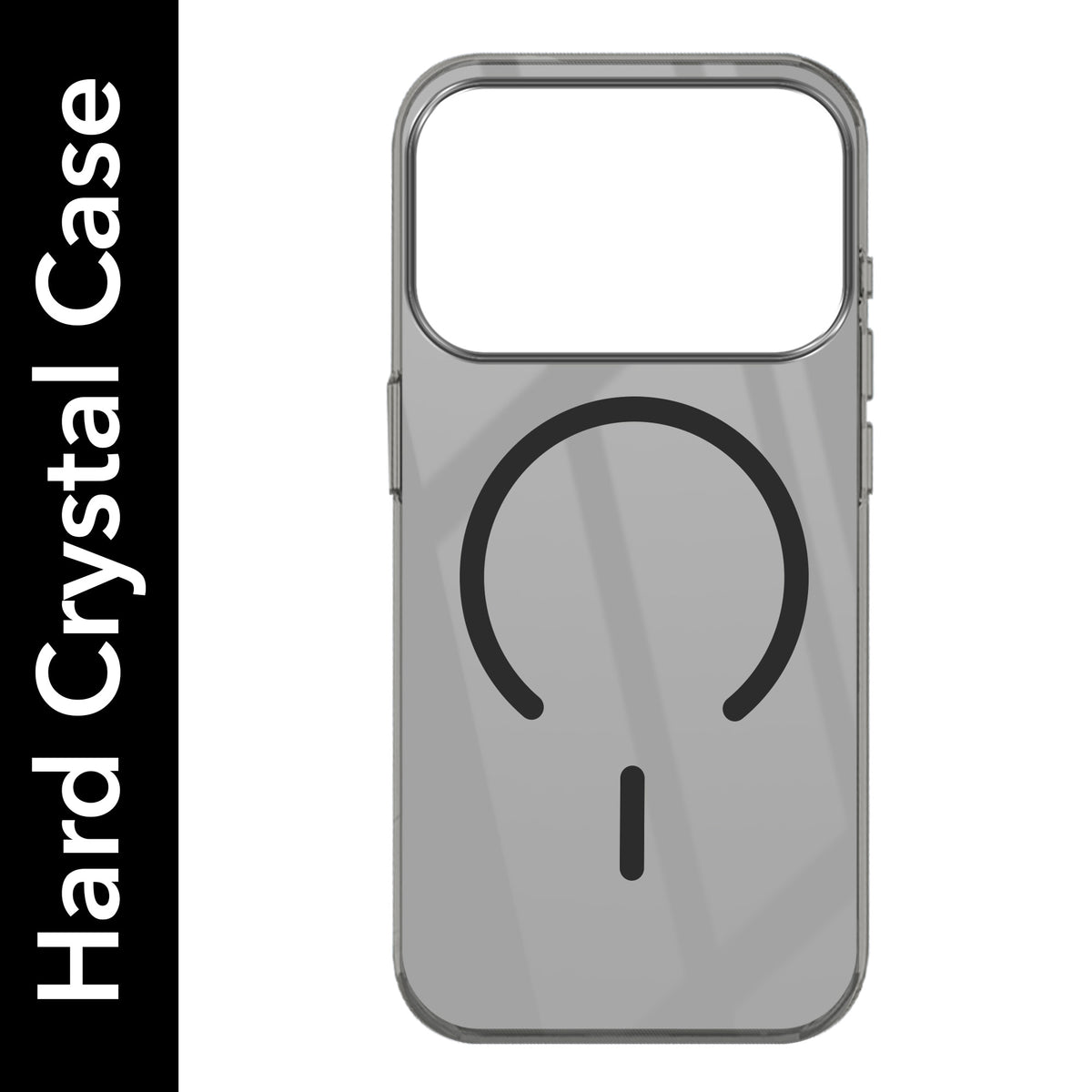 For iPhone 17 Pro | iPhone 18 Pro Back Cover Case Crystal Anti Yellow (MagSafe Wireless Charging Support |Camera Protection Bump)