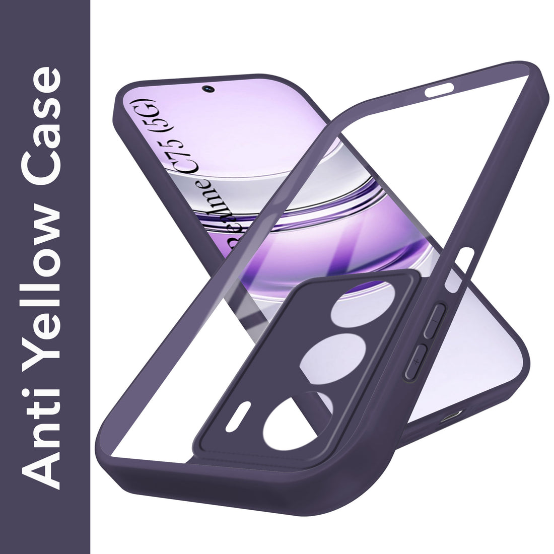 For Realme C75 5G Back Cover Case Ultra-Hybrid (Lifetime Anti Yellow | Anti Scratch | Crystal Clear Shockproof)