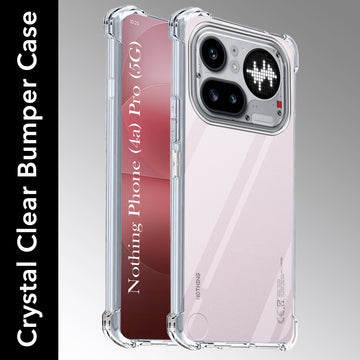 For Nothing Phone 4A Pro 5G Back Cover Shockproof Crystal-Clear (Drop & Camera Protection | Hard Polycarbonate)