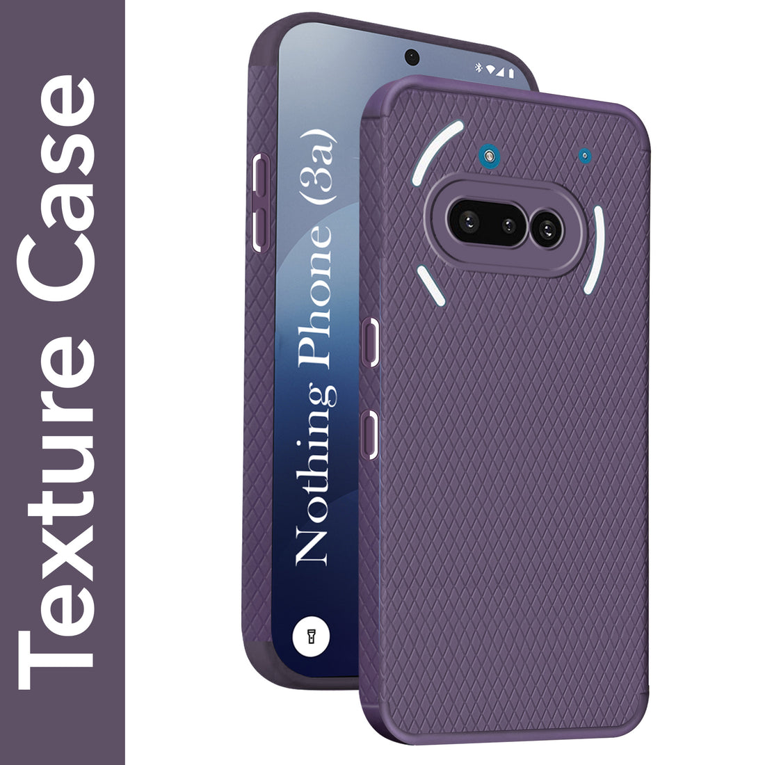 For Nothing Phone 3A 5G Back Cover Case (Liquid Silicone | Side Grip | Camera Protection)
