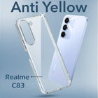 For Realme C83 5G Back Cover Case Lifetime Anti-Yellow Clear (Sleek Hard Crystal | Shockproof and Camera Protection)