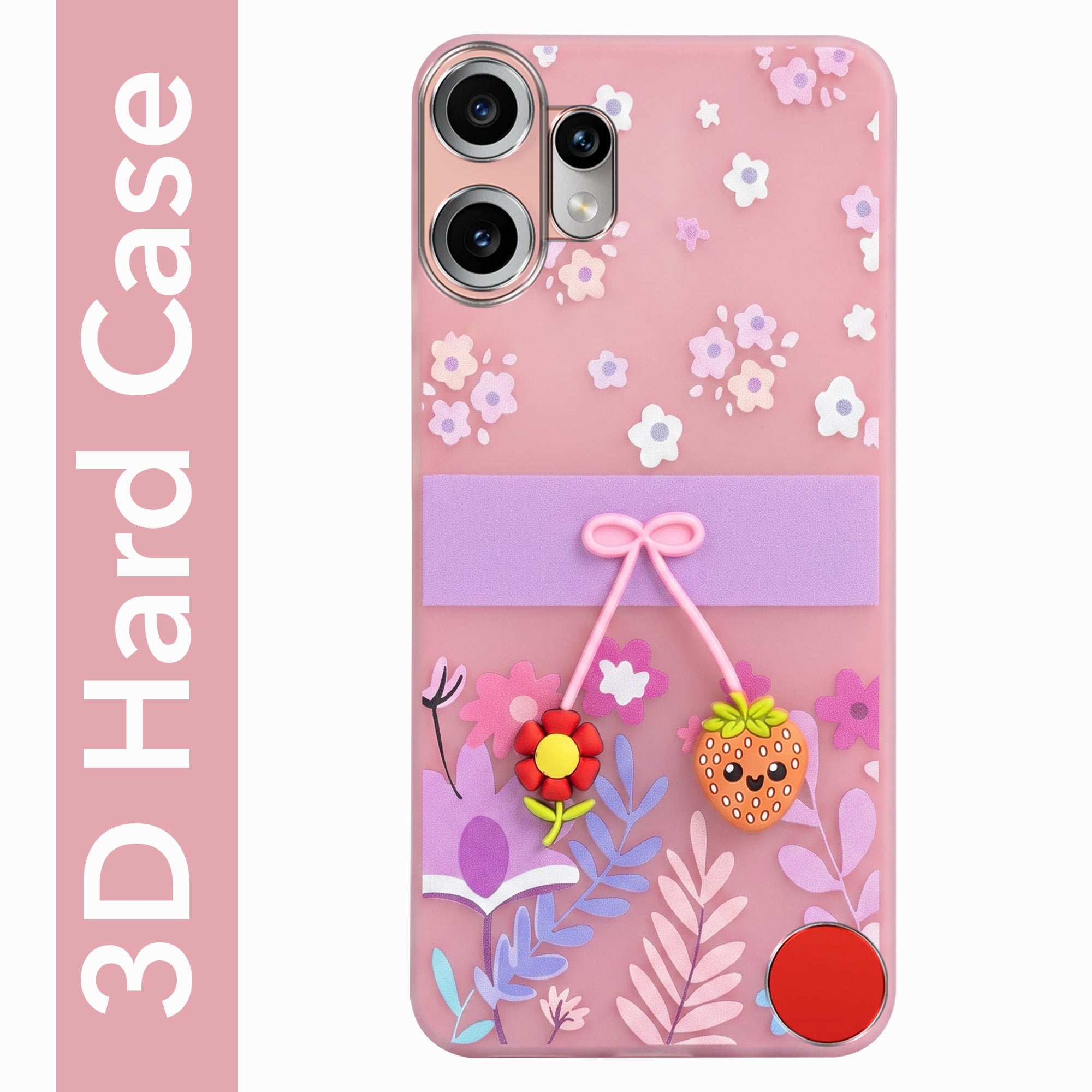 For Nothing CMF Phone 2 Pro Back Cover Case (3D Cute Cartoons | Hard Back Side Soft | Matte Premium Finish | HD Printing)