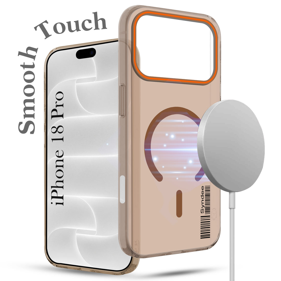 For Apple iPhone 18 Pro Back Cover Case (Soft Touch | Camera Bump Protection | MagSafe Compatible | Matte Finish)