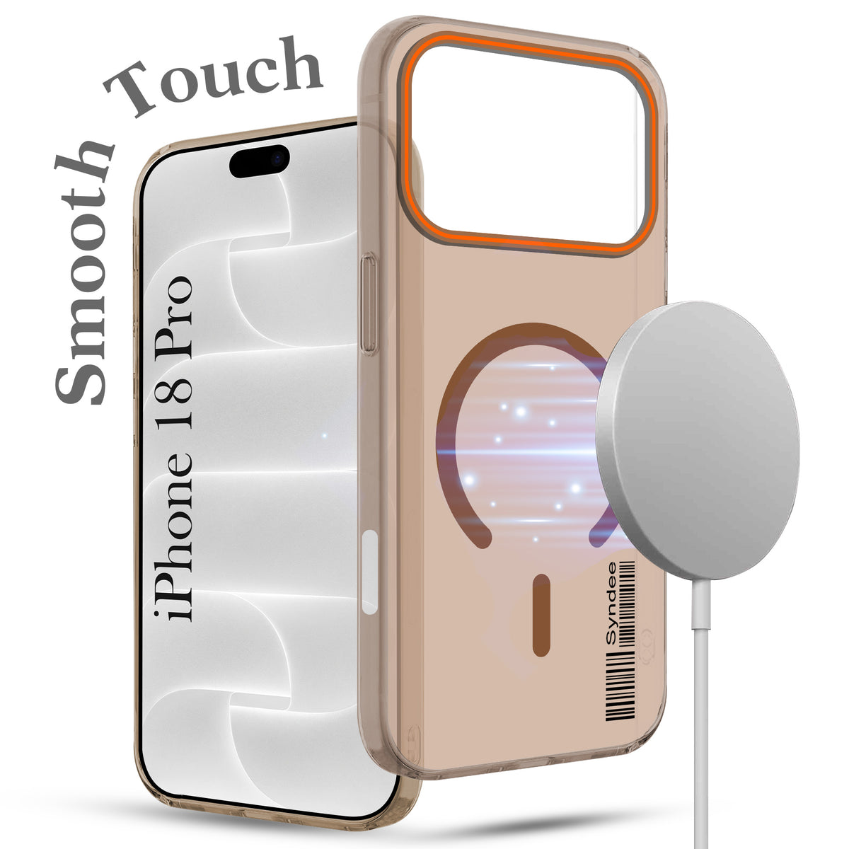 For Apple iPhone 18 Pro Back Cover Case (Soft Touch | Camera Bump Protection | MagSafe Compatible | Matte Finish)