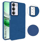 For Realme C73 Back Cover Case (Glass Like Camera Protection | Leather Feel | Minimalist Professional Grip)