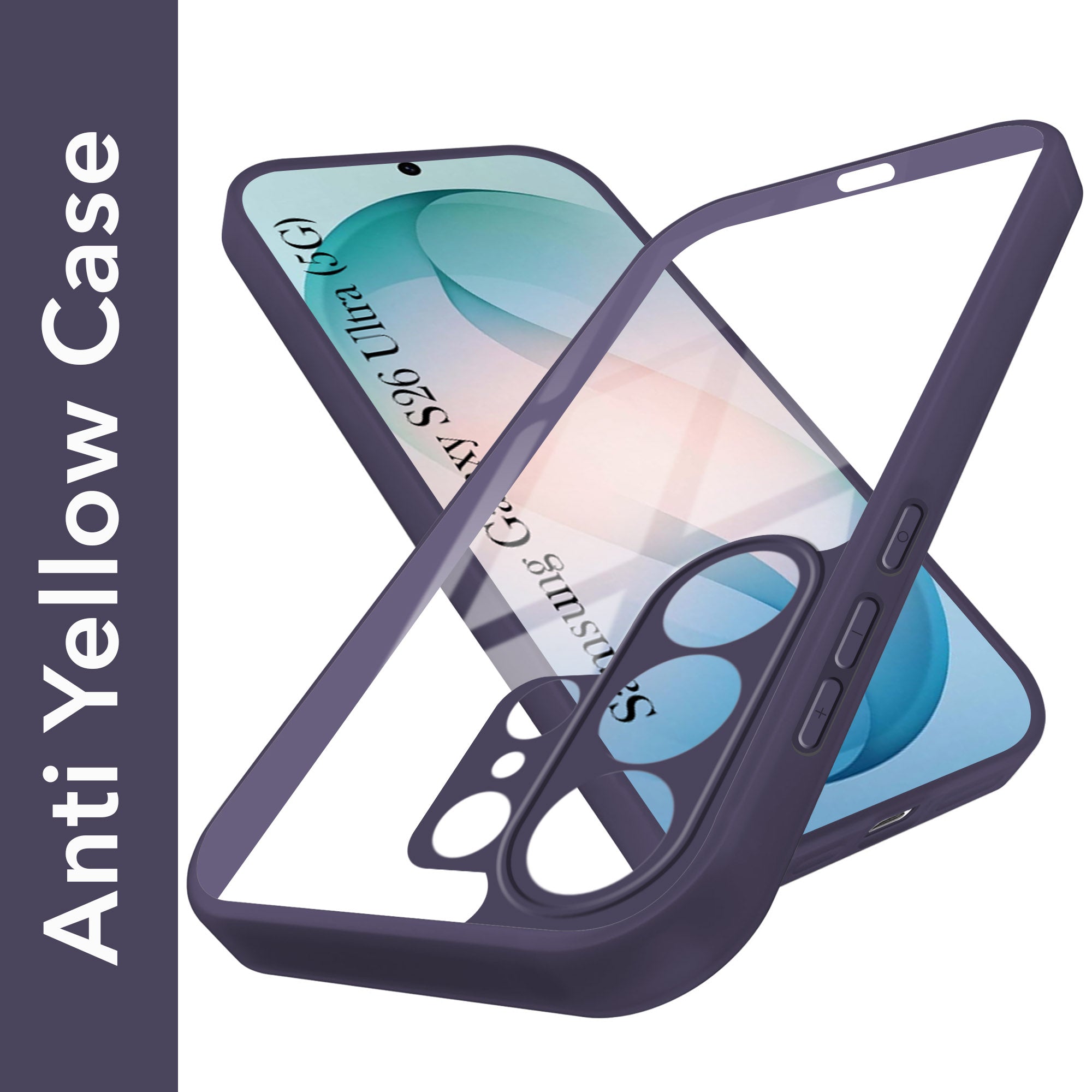 For Samsung Galaxy S26 Ultra Back Cover Case Ultra-Hybrid (Lifetime Anti Yellow | Anti Scratch | Crystal Clear Shockproof)