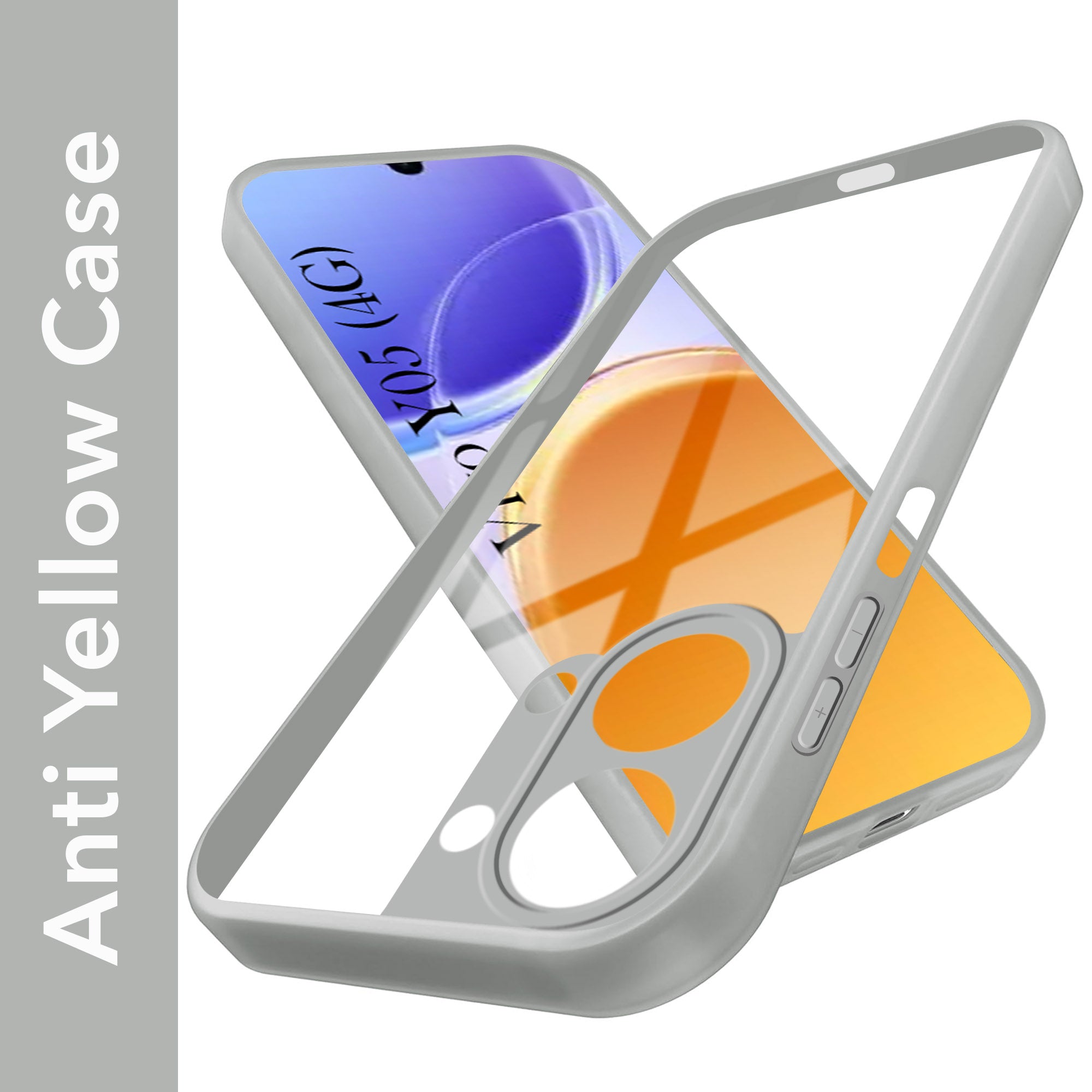 For Vivo Y05 (4G) | Vivo T5 Lite (5G)  Back Cover Case Ultra-Hybrid (Lifetime Anti Yellow | Anti Scratch | Crystal Clear Shockproof)