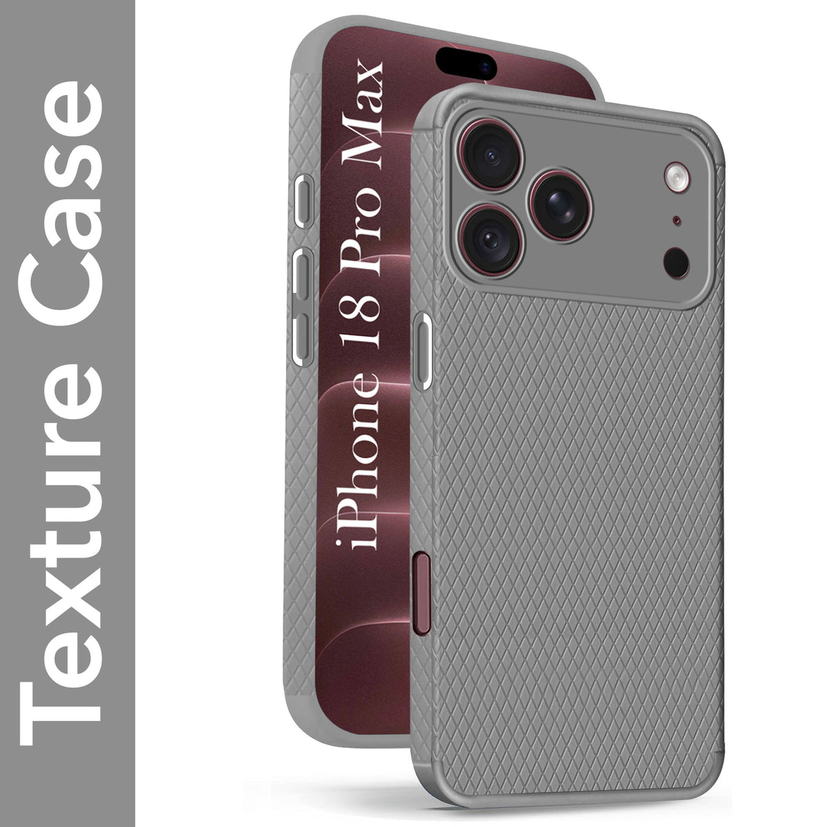 For Apple iPhone 18 Pro Max Back Cover Case  (Liquid Silicone | Side Grip | Camera Protection)