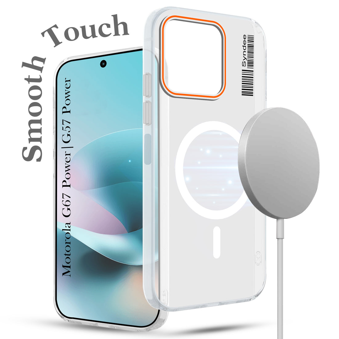 For Motorola Moto G67 Power | G57 Power Back Cover Case (Soft Touch | Camera Bump Protection | MagSafe Compatible | Matte Finish)