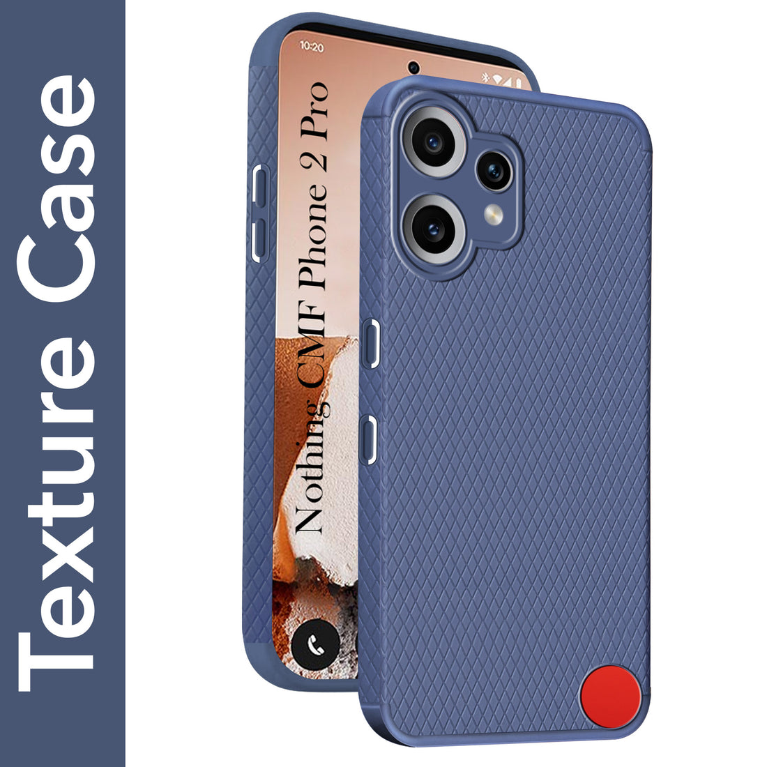 For Nothing CMF Phone 2 Pro Back Cover Case (Liquid Silicone | Side Grip | Camera Protection)