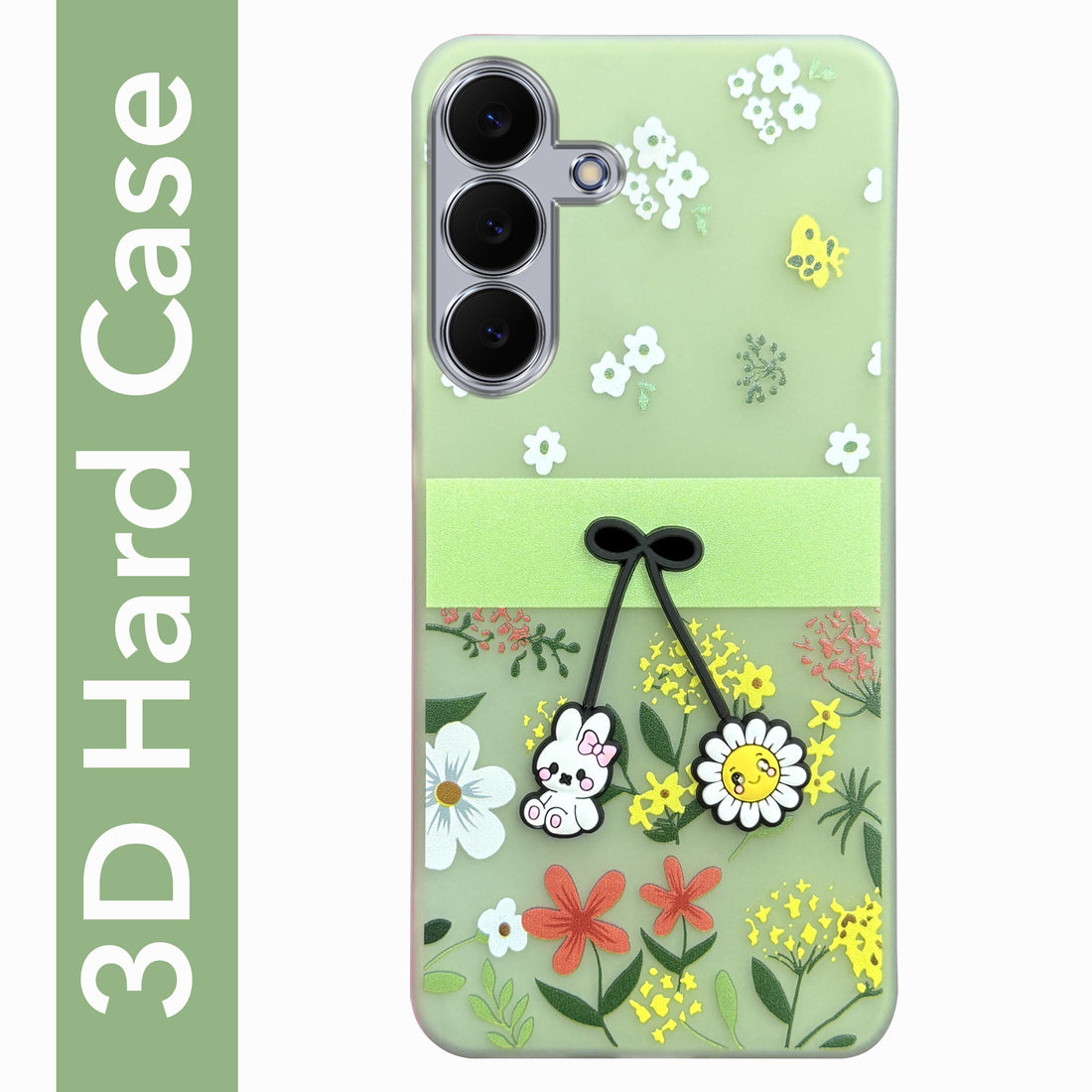 For Samsung Galaxy S25 FE Back Cover Case (3D Cute Cartoons | Hard Back Side Soft | Matte Premium Finish | HD Printing) (Copy) (Copy)