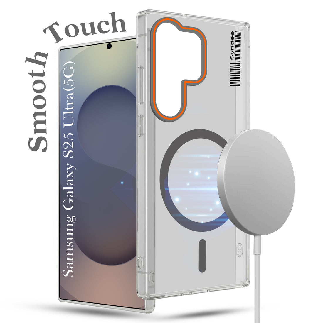 For Samsung Galaxy S25 Ultra Back Cover Case (Soft Touch | Camera Bump Protection | MagSafe Compatible | Matte Finish)