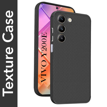 For Vivo Y200e Back Cover Case (Liquid Silicone | Side Grip | Camera Protection)