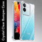 For Vivo iQOO Z7 Pro Back Cover Shockproof Crystal-Clear (Drop & Camera Protection | Hard Polycarbonate)