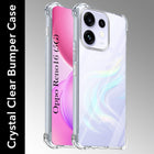 For Oppo Reno 16 Back Cover Shockproof Crystal-Clear (Drop & Camera Protection | Hard Polycarbonate)