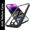For Apple iPhone 14 Pro Back Cover Case Ultra-Hybrid (Lifetime Anti Yellow | Anti Scratch | Crystal Clear Shockproof)