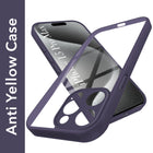 For Apple iPhone 15 Pro Max Back Cover Case Ultra-Hybrid (Lifetime Anti Yellow | Anti Scratch | Crystal Clear Shockproof)