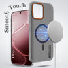 For Oppo F31 5G | Oppo F33 5G Back Cover Case (Soft Touch | Camera Bump Protection | MagSafe Compatible | Matte Finish)