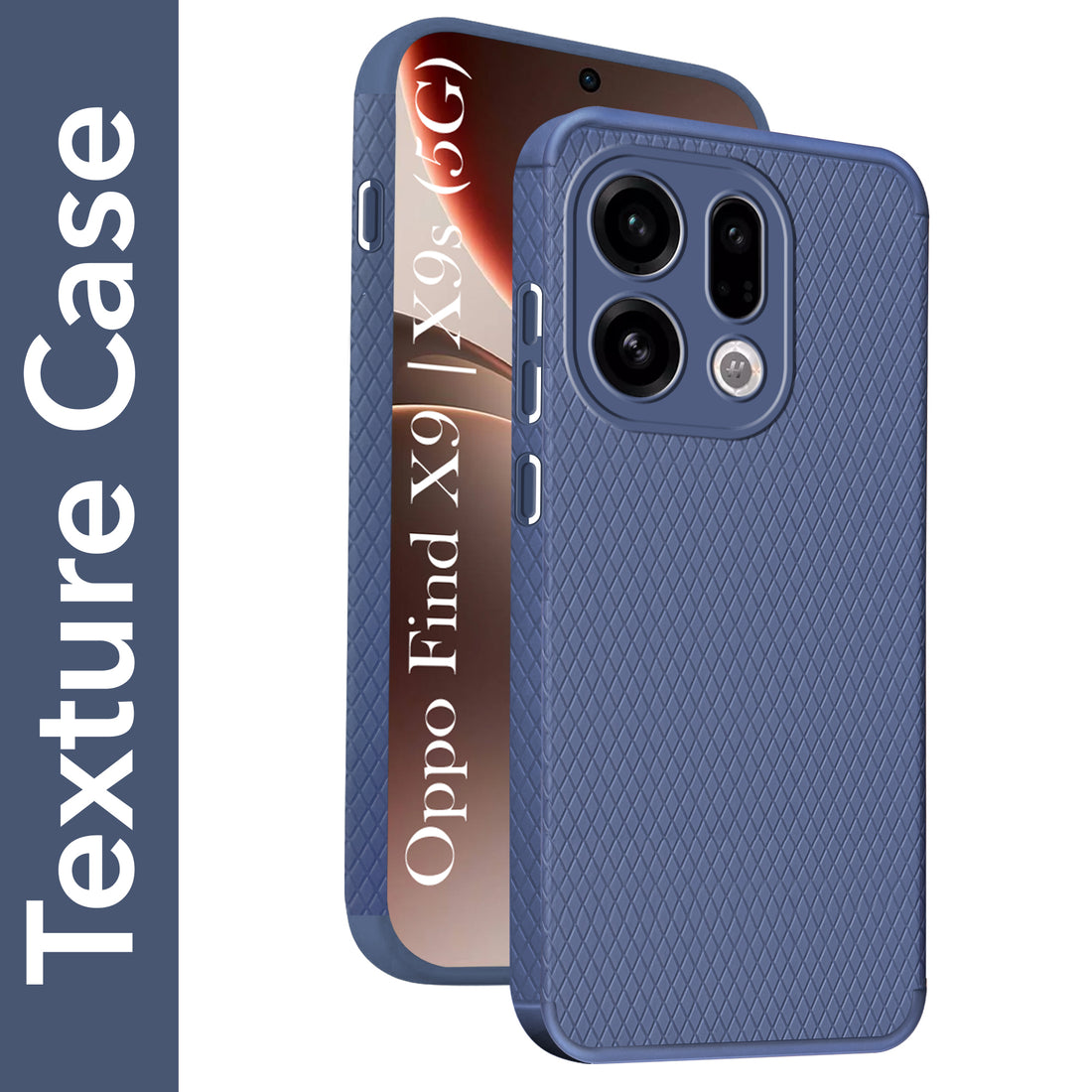 For Oppo Find X9 | Oppo Find X9s Back Cover Case Liquid Silicone (Camera Protection | Side Grip Texture | Soft and Flexible)