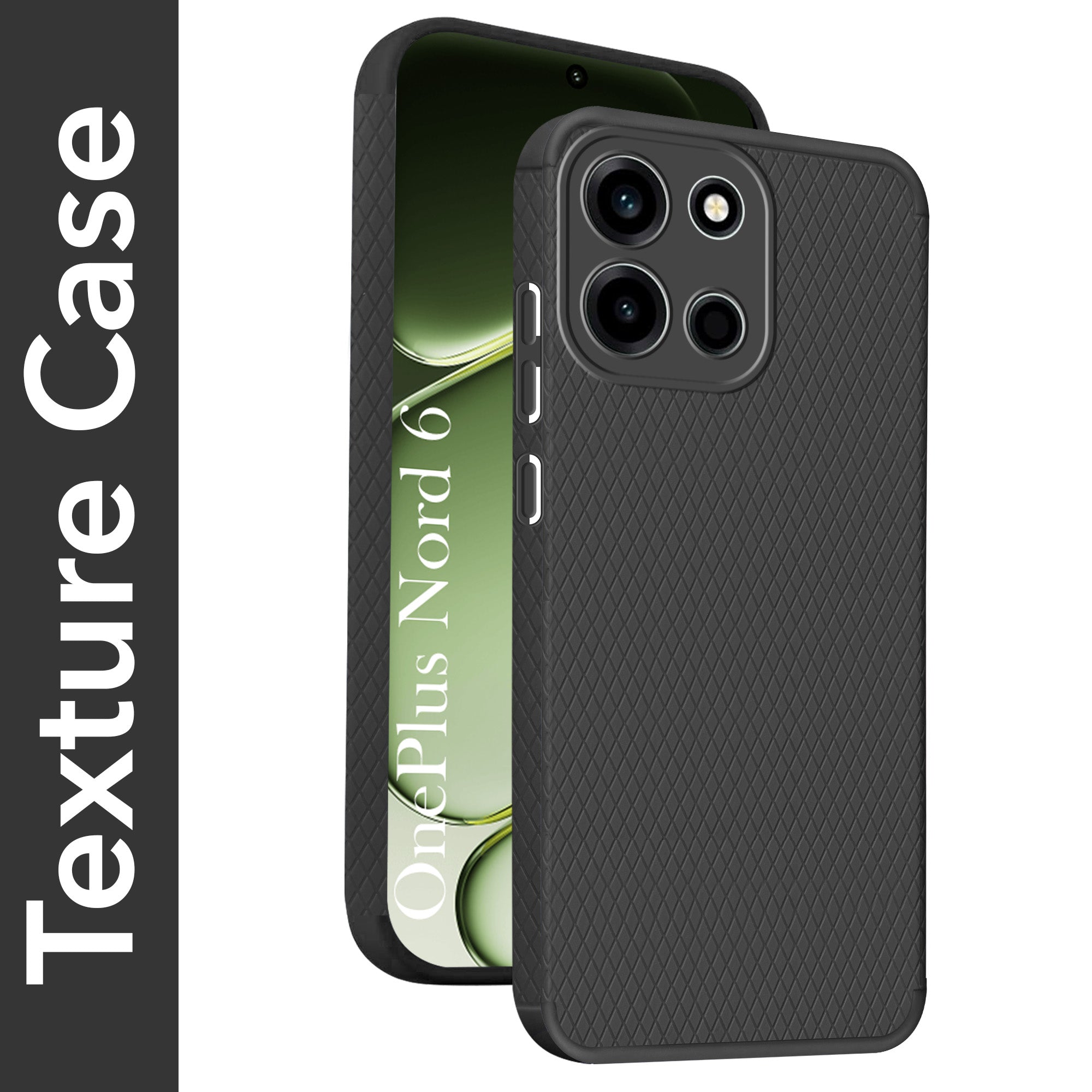 For Oneplus Nord 6 Back Cover Case Liquid Silicone (Camera Protection | Side Grip Texture | Soft and Flexible)