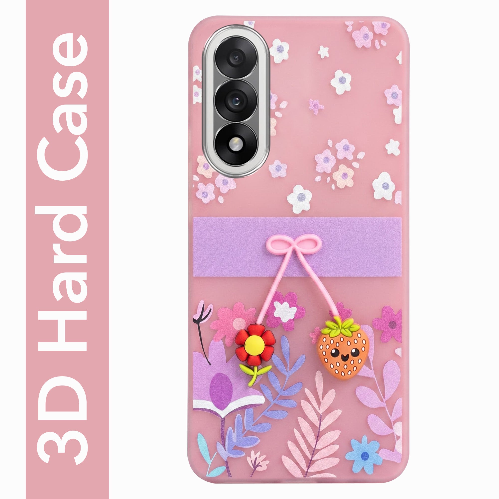 For Oneplus Nord 5 Back Cover Case (3D Cute Cartoons | Hard Back Side Soft | Matte Premium Finish | HD Printing)