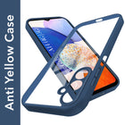 For Samsung Galaxy A14 4G | 5G Back Cover Case Ultra-Hybrid (Lifetime Anti Yellow | Anti Scratch | Crystal Clear Shockproof)