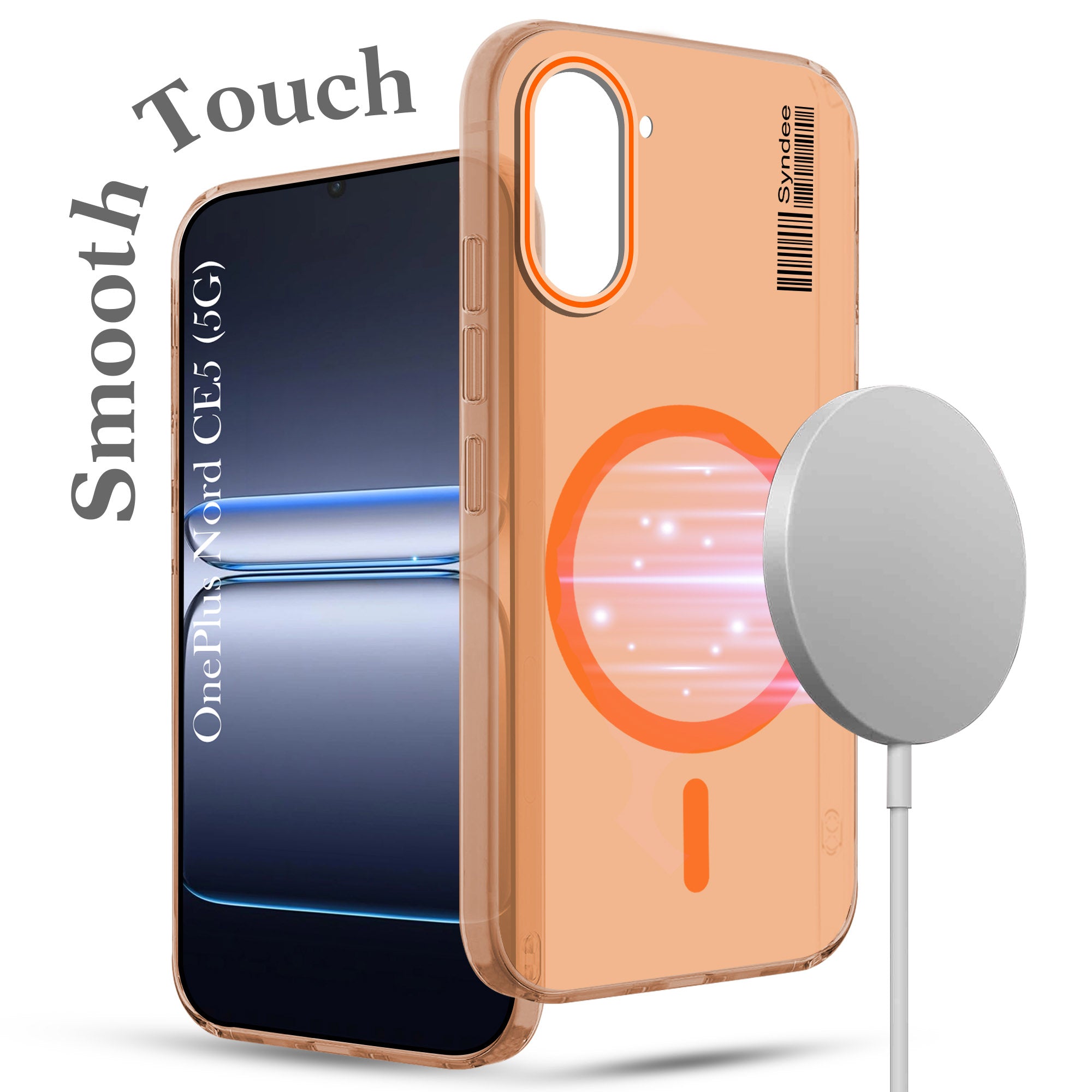 For Oneplus Nord CE 5 Back Cover Case (Soft Touch | Camera Bump Protection | MagSafe Compatible | Matte Finish)