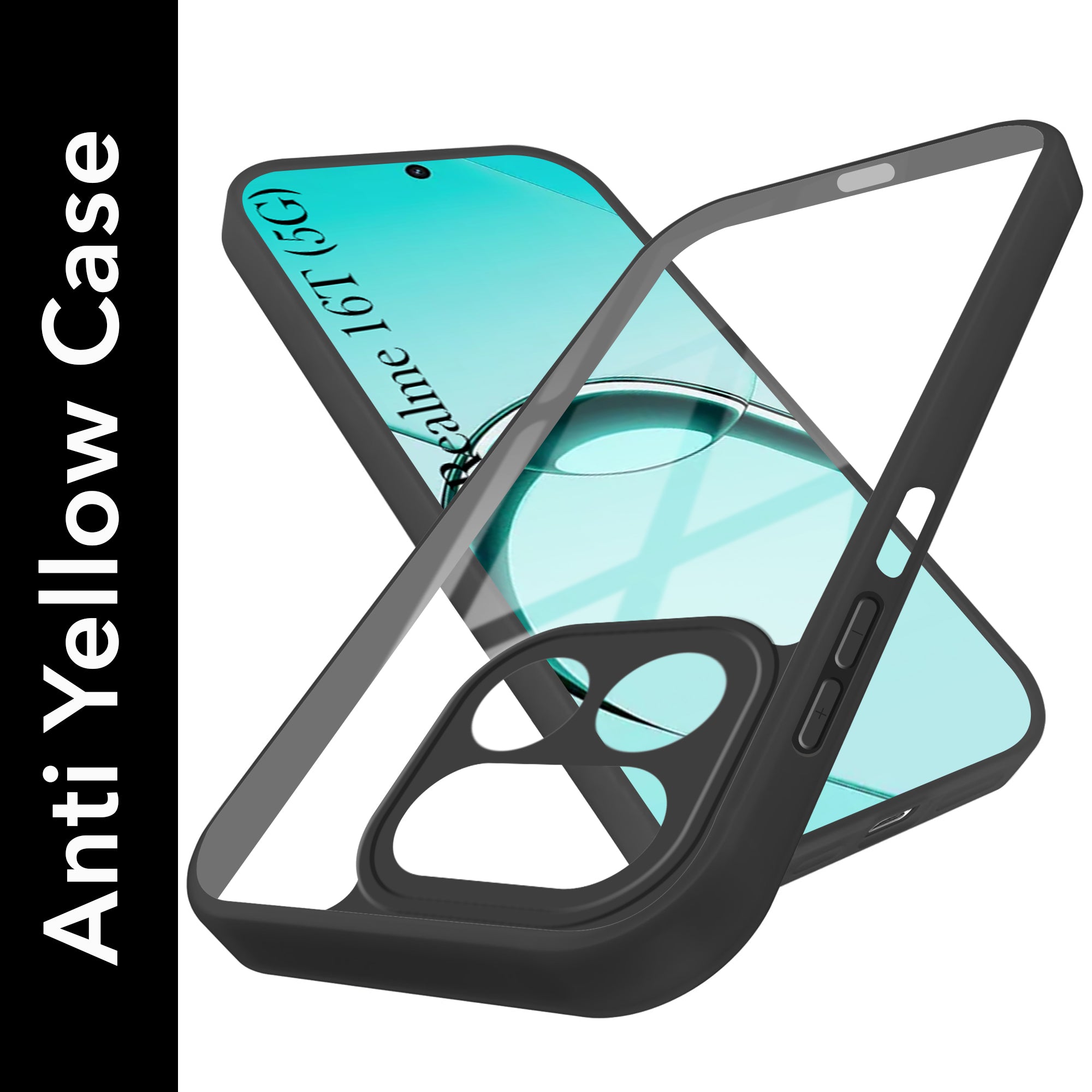 For Realme 16T 5G Lite Back Cover Case Ultra-Hybrid (Lifetime Anti Yellow | Anti Scratch | Crystal Clear Shockproof)