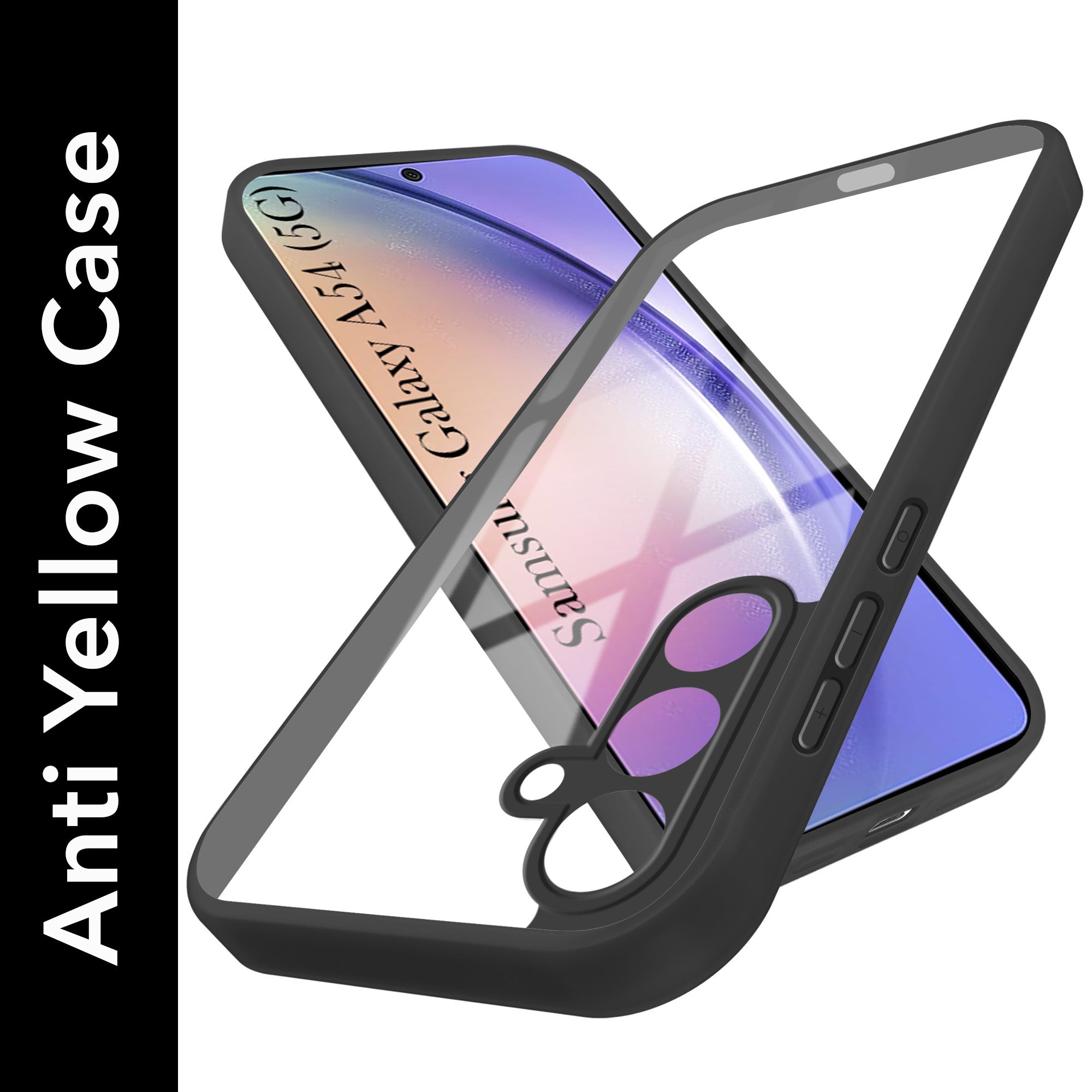 For Samsung Galaxy A54 5G Back Cover Case Ultra-Hybrid (Lifetime Anti Yellow | Anti Scratch | Crystal Clear Shockproof)