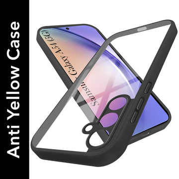 For Samsung Galaxy A54 5G Back Cover Case Ultra-Hybrid (Lifetime Anti Yellow | Anti Scratch | Crystal Clear Shockproof)