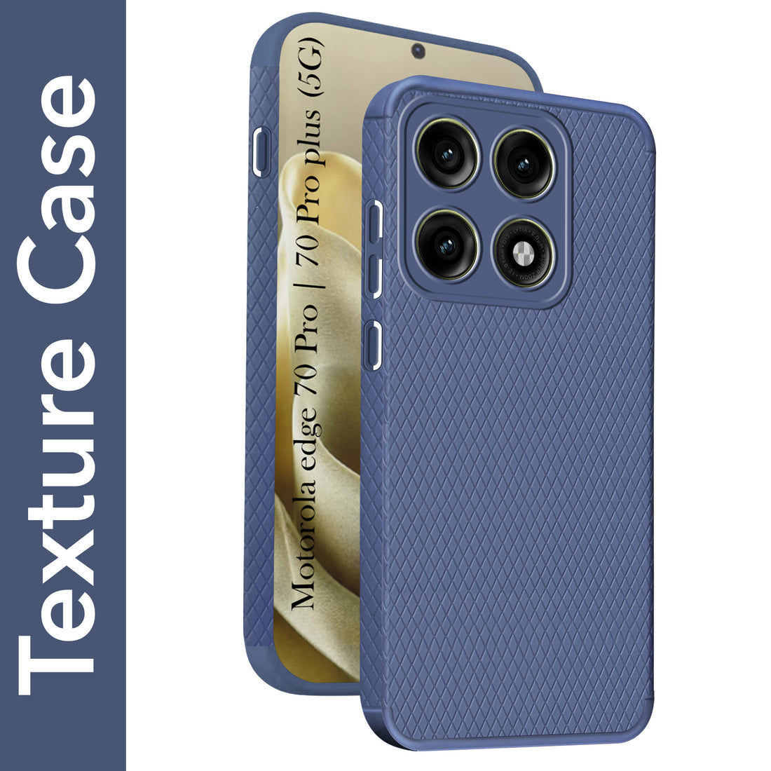 For Motorola Edge 70 Pro |  Motorola Edge 70 Pro Plus Back Cover Case Liquid Silicone (Camera Protection | Side Grip Texture | Soft and Flexible)