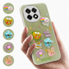 For OnePlus 13R Back Cover Case (3D Cute Cartoons | Hard Back Side Soft | Matte Premium Finish | HD Printing)