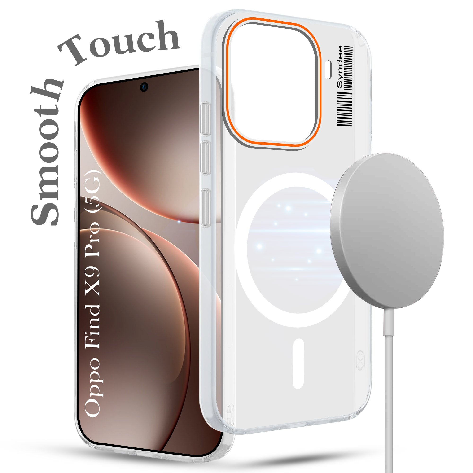 For Oppo Find X9 Pro Back Cover Case (Soft Touch | Camera Bump Protection | MagSafe Compatible | Matte Finish)